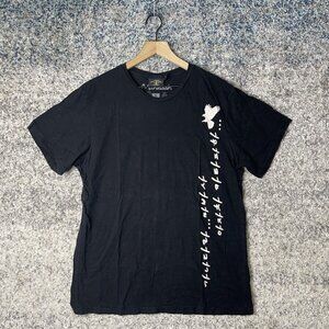 Christian‎ Audiger Maniaaah Black Cotton  T Shirt Size Large